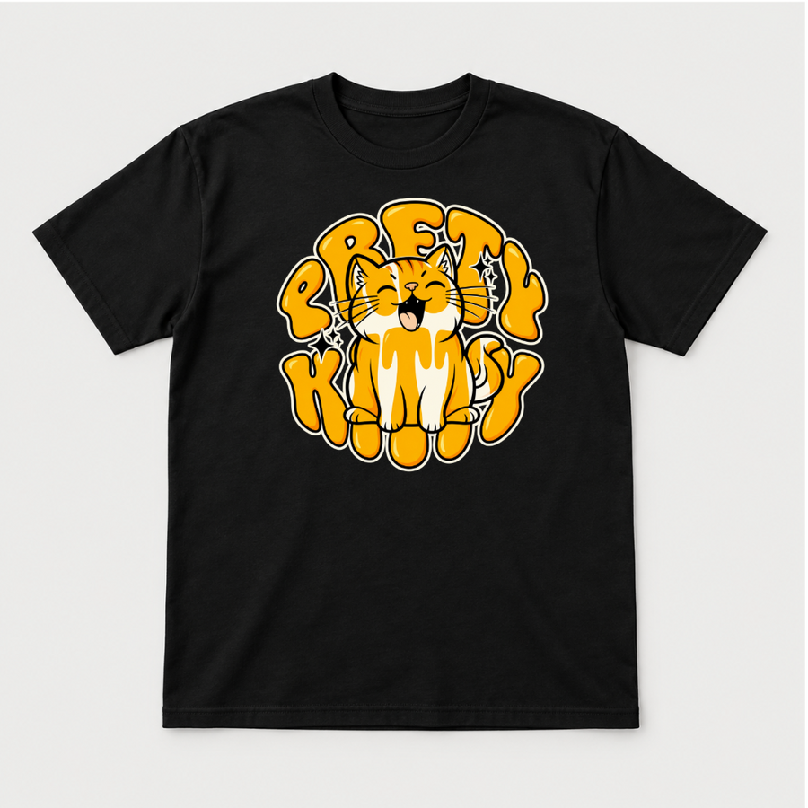 Best Kitty Happy Cat Graphic T-Shirt & Sweatshirt