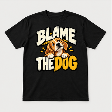 Blame the Dog Beagle Graphic T-Shirt & Sweatshirt