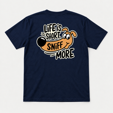 Life Is Short Sniff More Dachshund Dog Graphic T-Shirt & Sweatshirt