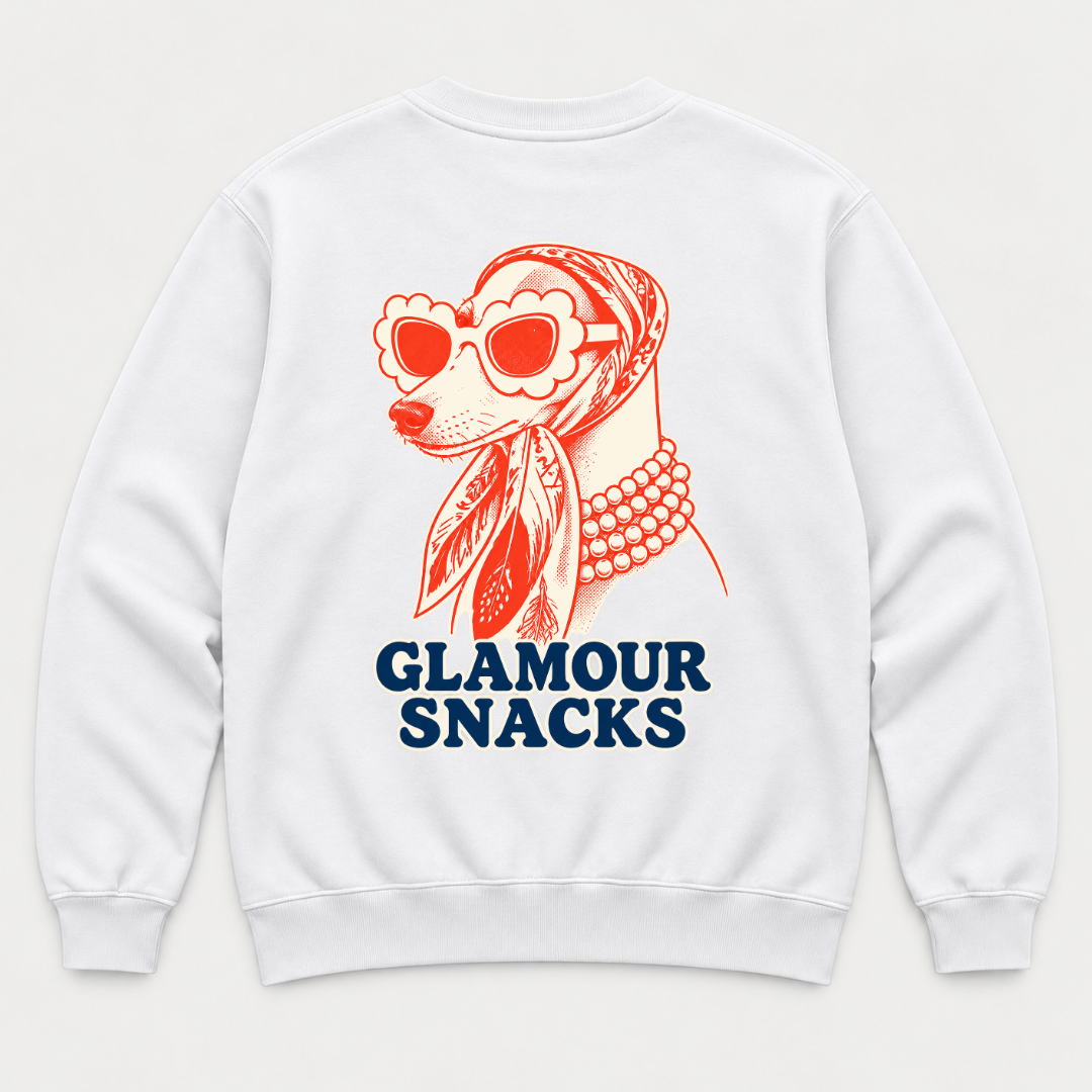 Glamour Snacks Fashion Dog Graphic T-Shirt & Sweatshirt