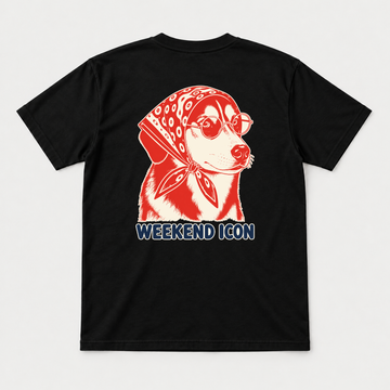 Weekend Icon Bandana Dog Graphic T-Shirt & Sweatshirt
