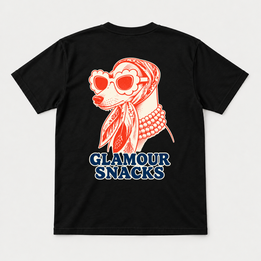 Glamour Snacks Fashion Dog Graphic T-Shirt & Sweatshirt