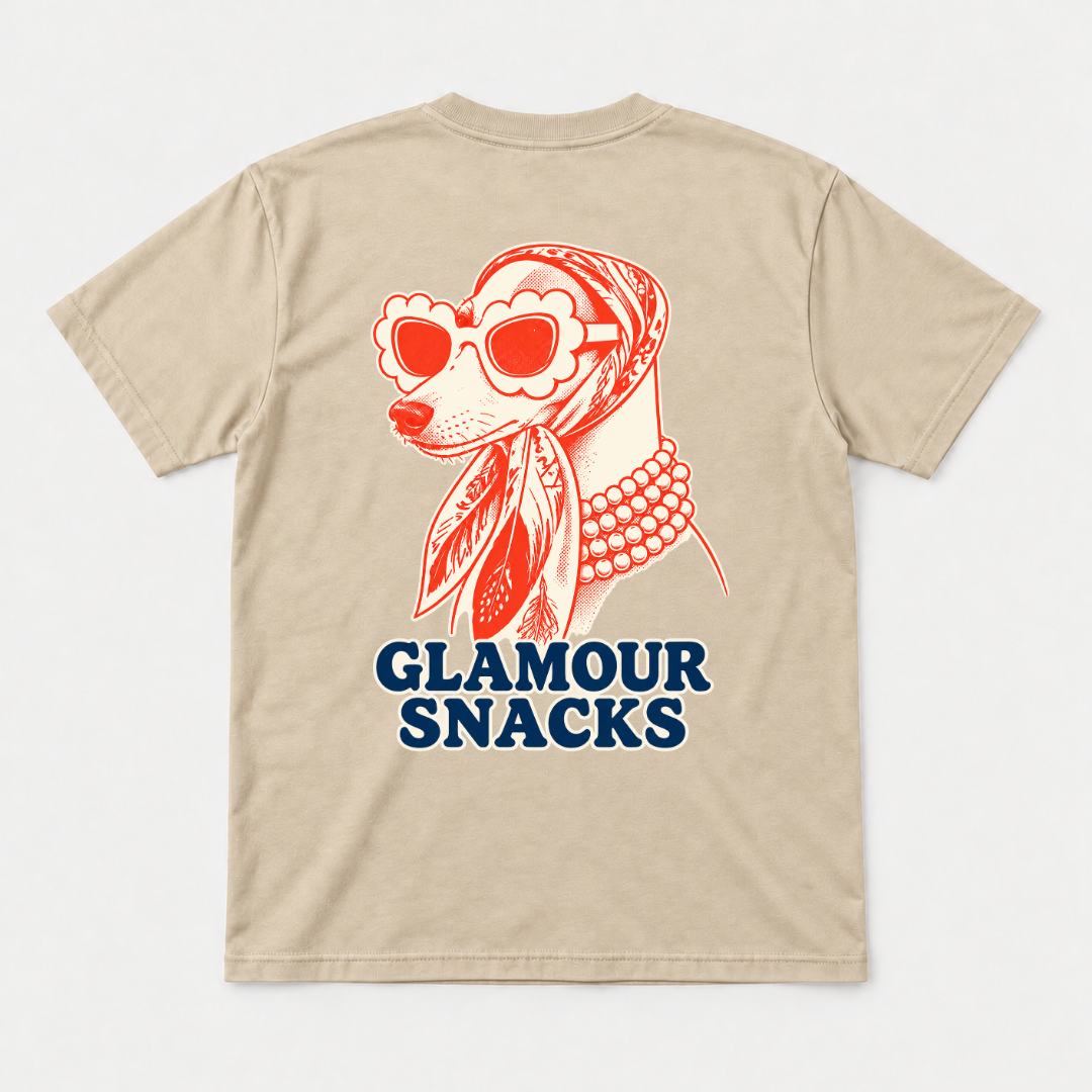Glamour Snacks Fashion Dog Graphic T-Shirt & Sweatshirt
