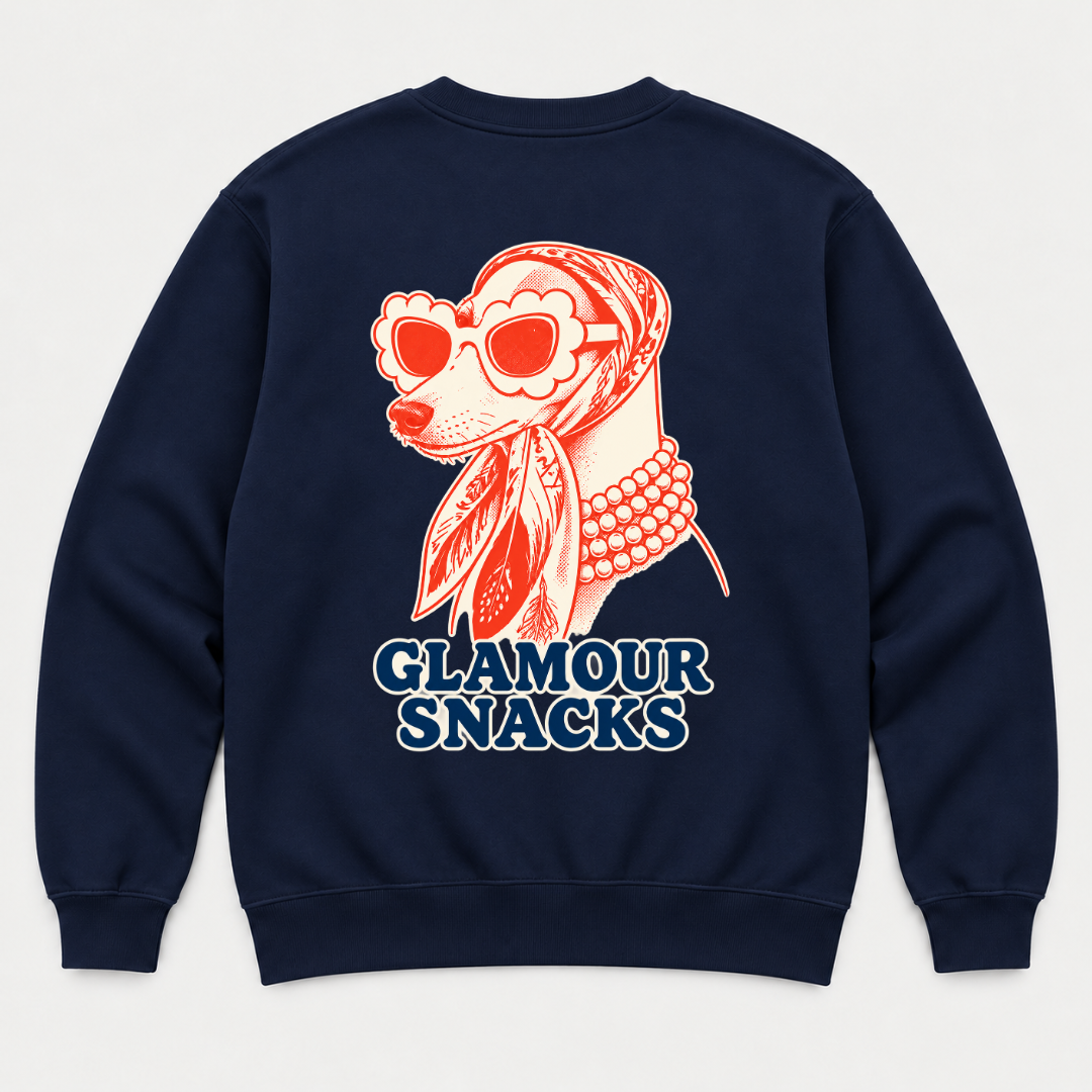 Glamour Snacks Fashion Dog Graphic T-Shirt & Sweatshirt