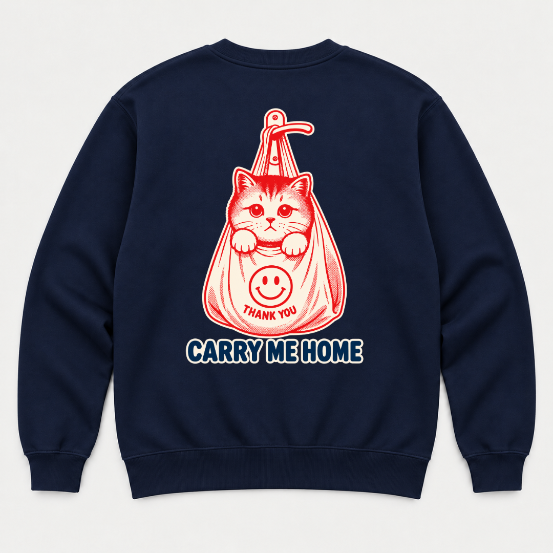 Carry Me Home Cat Tote Bag T-Shirt & Sweatshirt