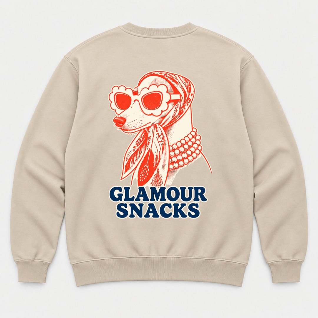Glamour Snacks Fashion Dog Graphic T-Shirt & Sweatshirt