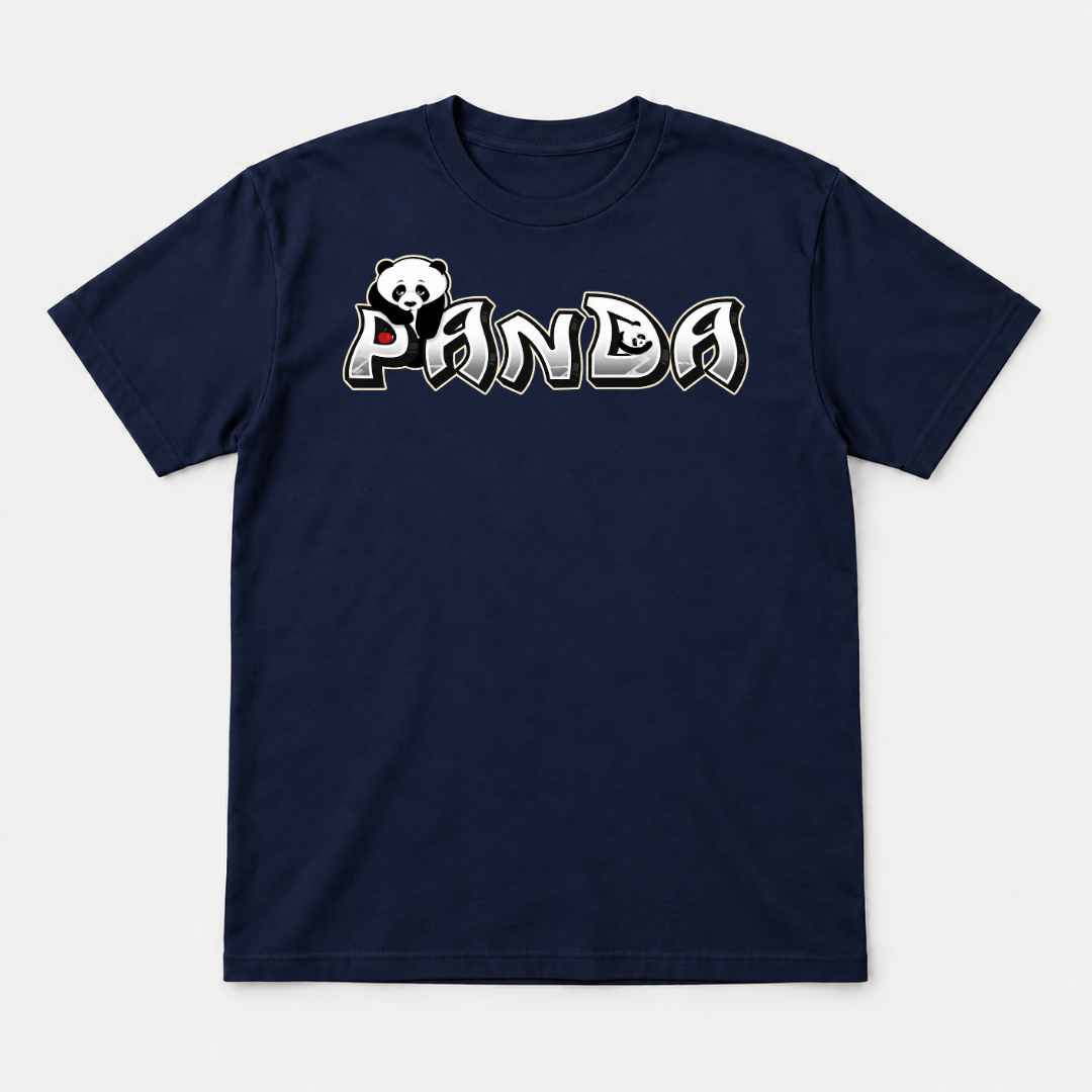 Panda Graffiti Typography T-Shirt & Sweatshirt