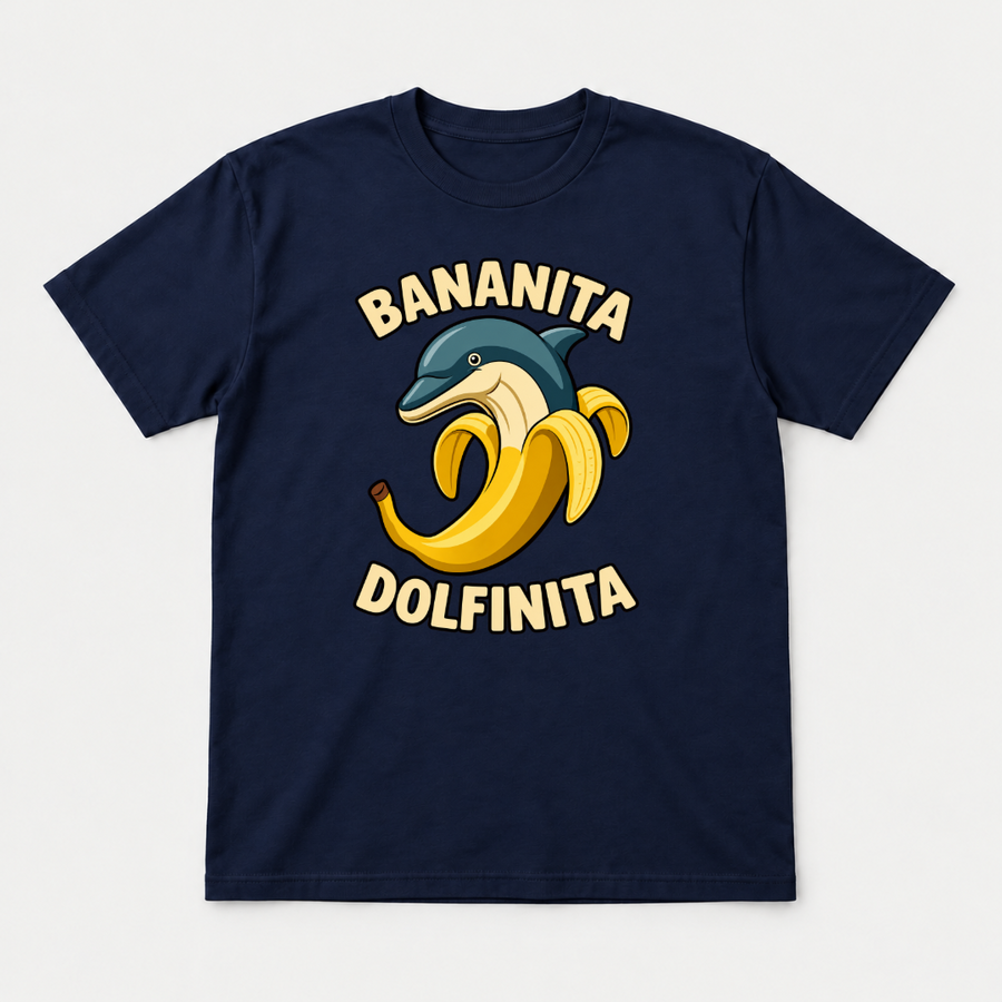 Bananita Dolfinita Banana Dolphin Graphic T-Shirt & Sweatshirt