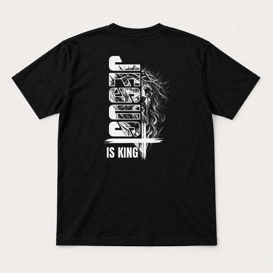 Christ Is King Crown of Thorns Faith Graphic T-Shirt & Sweatshirt