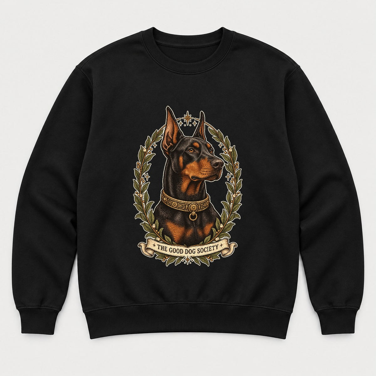 The Good Dog Society Doberman Shirt – Vintage Dog Portrait Tee
