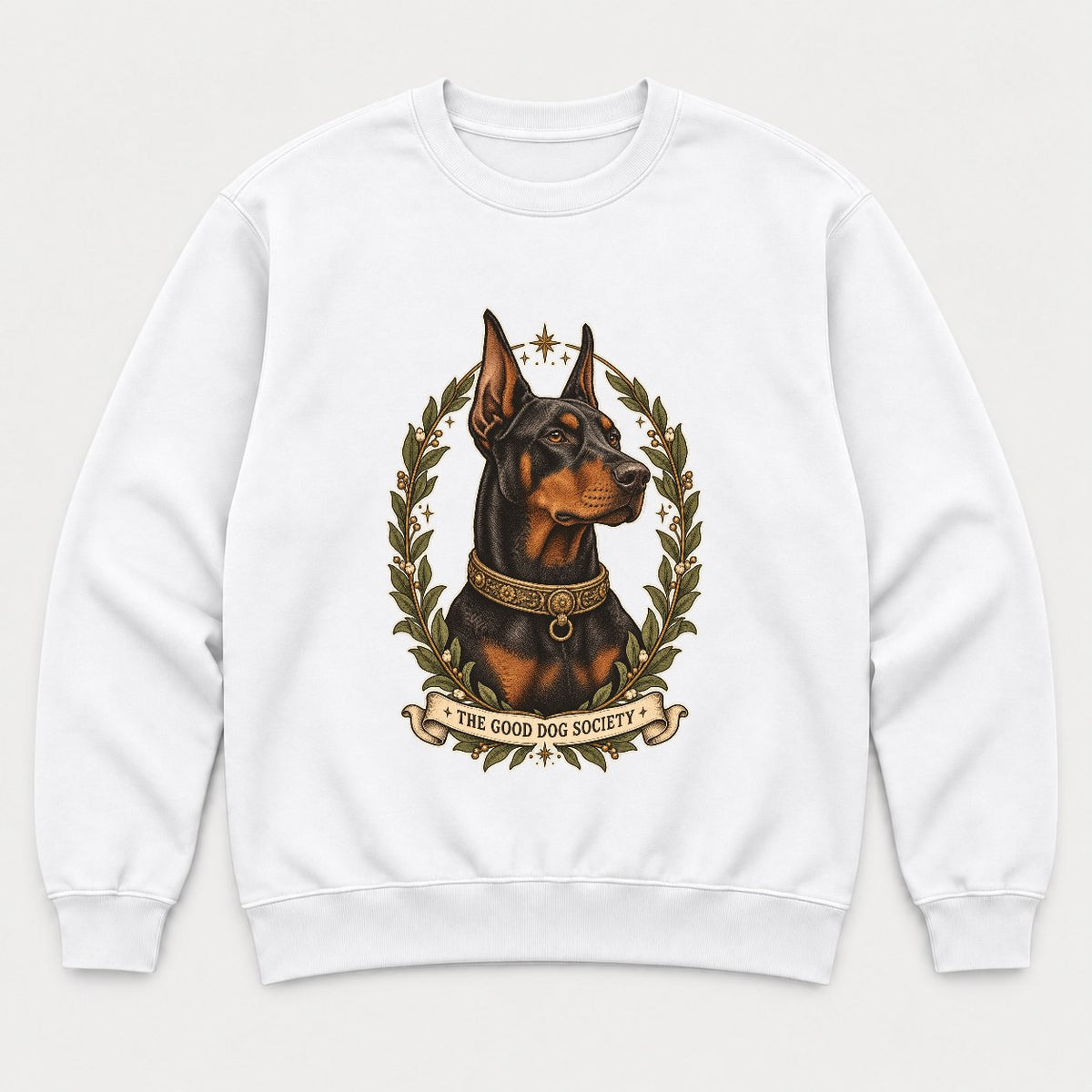 The Good Dog Society Doberman Shirt – Vintage Dog Portrait Tee