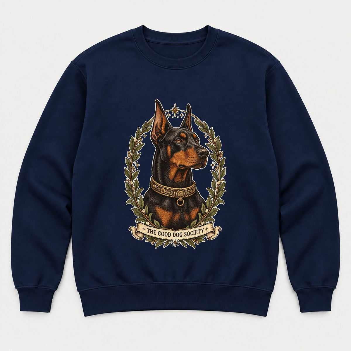 The Good Dog Society Doberman Shirt – Vintage Dog Portrait Tee