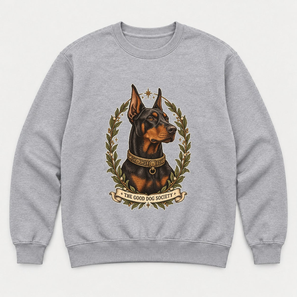 The Good Dog Society Doberman Shirt – Vintage Dog Portrait Tee