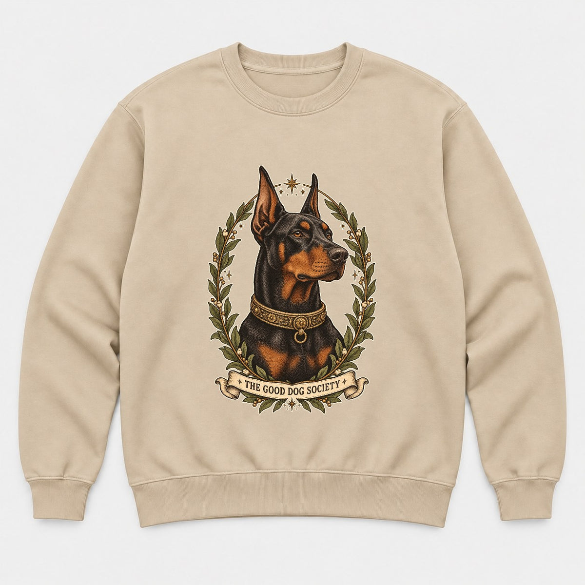 The Good Dog Society Doberman Shirt – Vintage Dog Portrait Tee