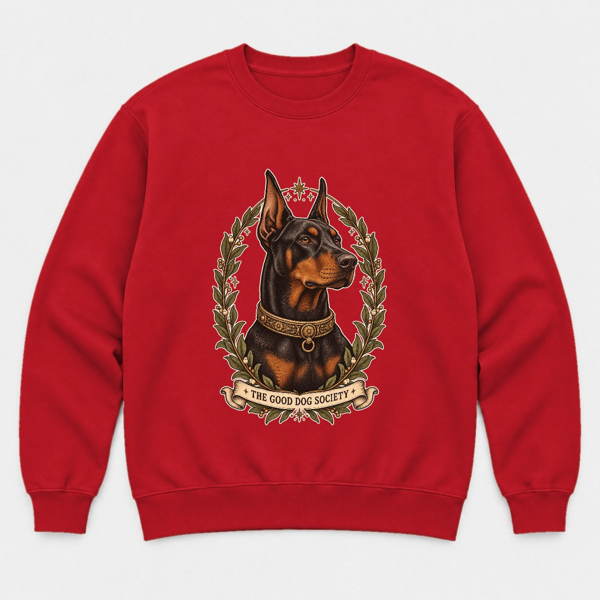The Good Dog Society Doberman Shirt – Vintage Dog Portrait Tee