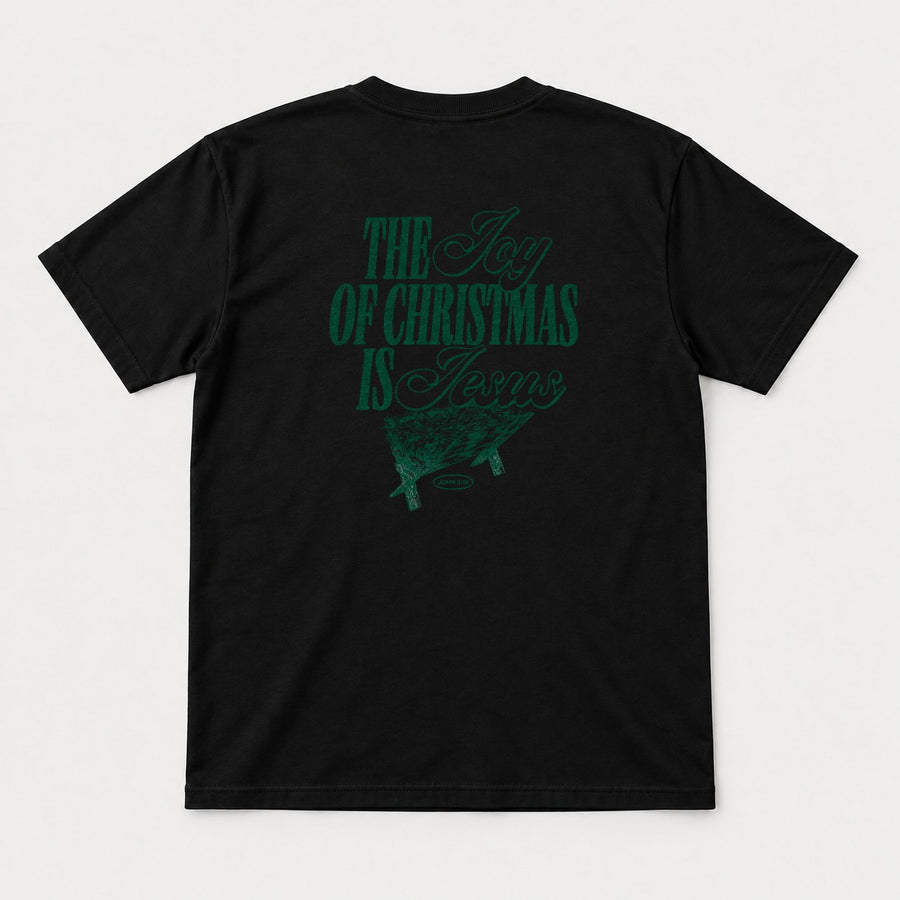 The Joy of Christmas Is Jesus Nativity Manger Graphic T-Shirt & Sweatshirt